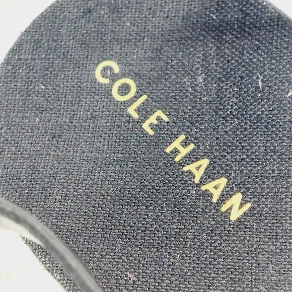 NEW Cole Haan Crystal Pink Leather Buckle Sling Back Summer Wedge Sandals T332 - Picture 10 of 12